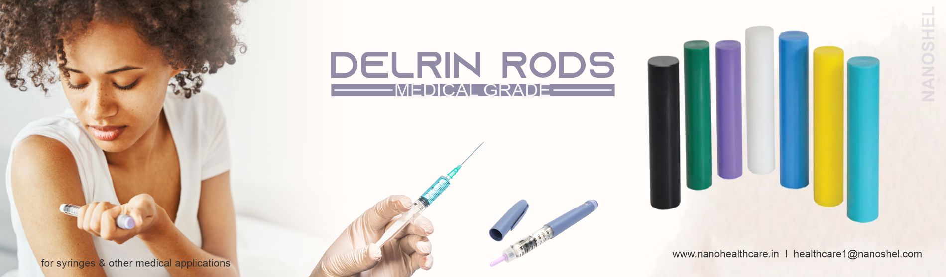 Delrin Rod - Medical Grade